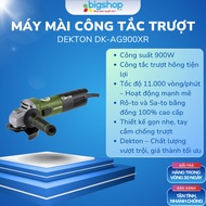 Dekton DK-AG900XR 900W sliding switch grinder, with anti-restart function