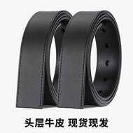 Tali Pinggang Tulen Lelaki Tanpa Gesper Gesper Automatik Tali Pinggang Lelaki Lembu Tali Pinggang Be