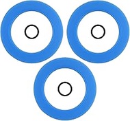 kingsea 3 Pack Toilet Flush Valve Seal, Compatible with USA Standard Champion 4 & Eljer Titan 4, Flu