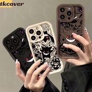 Cartoon Graffit Gengar Phone Case For Samsung Galaxy S24 S23 S22 Ultra S24 S23 Plus S23 S21 S20 FE A