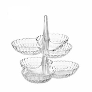 Tiffany系列-雙層三格盤- 原廠彩盒