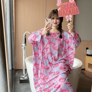 (BELLA HAZAHA) (LONG SLEEVE) CLEAR STOCK OLD STOCK KELAWAR COTTON POLYSTER, BAJU TIDUR PEREMPUAN