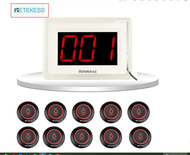 ระบบเรียกคิวไร้สาย T114เครื่องรับสัญญาณสำหรับร้านอาหารคลินิก