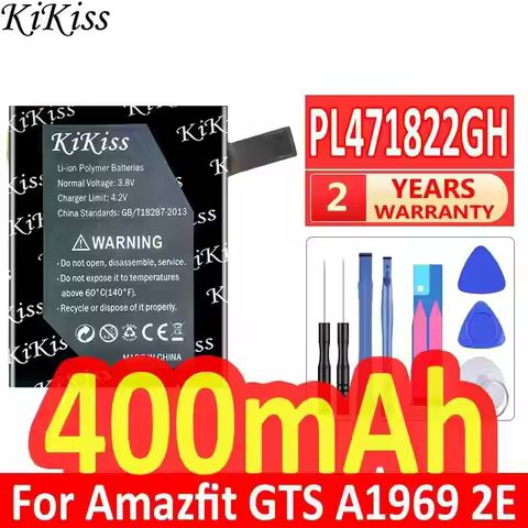 Smartwatch Battery PL471822GH A1969 With Wires 400mAh For Huami Amazfit Gts A1969 2E A2021EVE PL4718