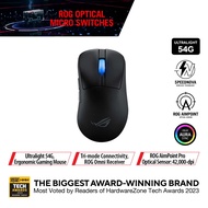 ASUS ROG Keris II Ace Ultralight Ergonomic Wireless Gaming Mouse - 54g 42000 DPI ROG AimPoint Pro Op
