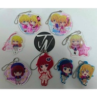 Official Oshi no Ko Ai Aqua Ruby Akane Kana Merch Acrylic & Rubber Keychain