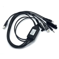 5 in1 FTDI USB Programming Cable 5in1 Line for Motorola AXU4100 CP200 GP68 GP300 GP328 Plus GP88S GM