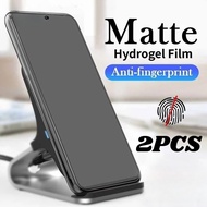 2Pcs Full Cover Anti Spy Privacy Hydrogel Film For Sharp Aquos sense8 sense7 Plus Anti Blue Light HD