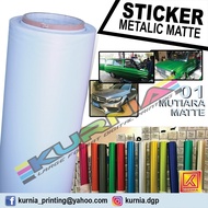 PEARL MATTE METALLIC STICKER