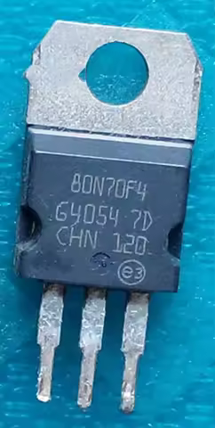 Used 10pcs STP80N70F4 80N70F4 80N70 TO-220 MOSFET N- 85A/68V In Stock Original disassembly