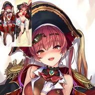 Hololive Dakimakura Anime Houshou Marine YouTuber Double-sided Print Life-size Pillow Cover Otaku Pi