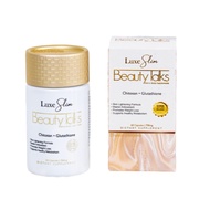 Luxe Slim Beauty Talks Chitosan & Glutathione Skin & Body Supplements, 60 Capsules