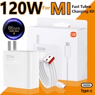 For XIAOMI 67W 120W MAX Charger 6A Turbo Charging TypeC Data Line Compatible Xiaomi RedMl Poco 120W 