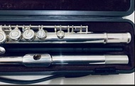 Yamaha yfl 222長笛連原裝盒