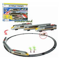 Train Railway Playset 21pcs Star Train EXTRA BIG SIZE Train Toys MAINAN KERETAPI LANDASA