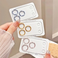 Camera Lens Protector, CD Pattern, Made of Clear Glass, 9H Quality, Compatible with iPhone 17, ProMa