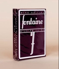 Wine EDT Purple Fontaine Playing Cards Limited 5000 Decks 全新 美國直送 原裝正版啤牌