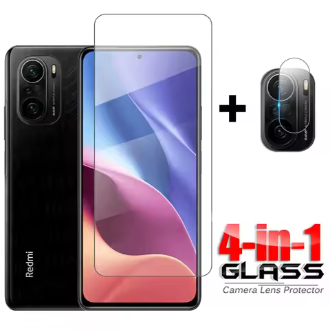 Glass on Poco F3 X3 NFC Pro M3 F2 Tempered Glass For Xiaomi Redmi Note 10 9S 8 9 9T 9A 9C Screen Pro