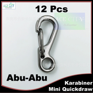 Carabiner mini gantungan tali masker quickdraw (12Pcs)