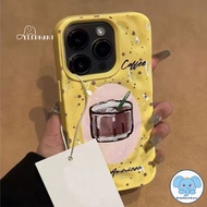 IPhone 13 Case For 15 16 13 11 14 12 Pro Max 15 14 16 6 Plus XR XS Creative Cartoon Coffee Cup