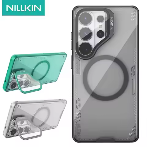 Nillkin Magnetic Phone Case Transparent Cover On For Samsung Galaxy S25 S26 Ultra 5G S 25 26 S26Ultr