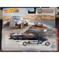 HOTWHEELS TEAM TRANSPORT CAR CULTURE HW CLASSIC HYDROPLANE WITH SPEED WAZE