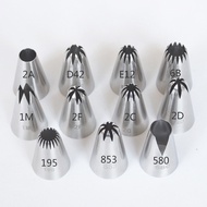 Cookie nozzle 853, large piping nozzle, cookie nozzle