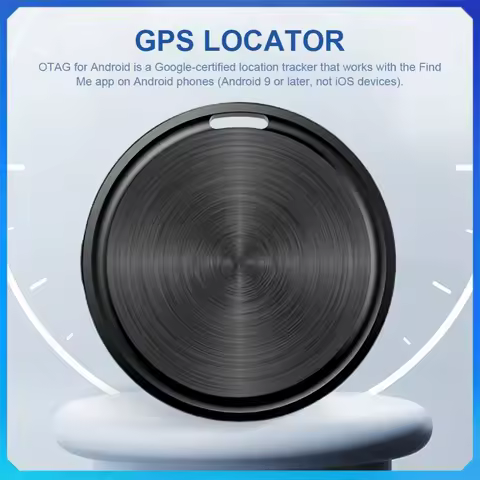 GPS Tracker for Android Pet Tracker Item Finder Wallet Tracker for Car Kids Elderly Pets Luggage
