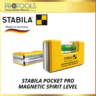 STABILA POCKET PRO MAGNETIC SPIRIT LEVEL | MINI POCKET WATER LEVEL - 17953
