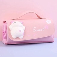 Hộp Đựng Bút Chì YBDXVX Cho Bé Gái Hộp Đựng Bút Chì Kawaii Cho Trẻ Em Túi Đựng Bút Chì Dễ Thương Với