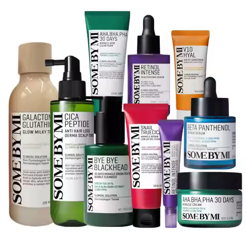 Toner Skin Care Set Hydrating Eye Cream Serum Facial Cleanser Glutathione Ferment Extract Tighten De