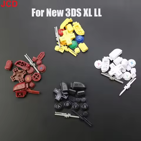 JCD 1Set For New 3DS XL 3DS LL Host Full Set Complete D Pad A B X Y L R ZL ZR Home ON OF Power Butto