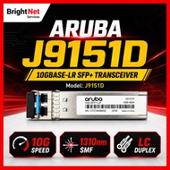 HPE Aruba J9151D Transceiver 10GBASE-LR SFP+ 1310nm 10km DOM LC SMF 1990-4694 HPE Aruba