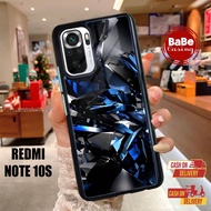 Casing Redmi Note 10s Terbaru Case Abstrak Kubik Redmi Note 10s Hardcase Softcase Premium Glosy Terl