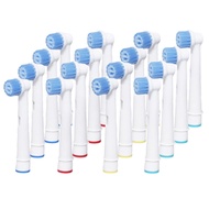 2023 NEW Newst 16pcs for Oral B Vitality Clean Electric Toothbrush Heads SB17-A Soft Replacement Tooth Brush Heads