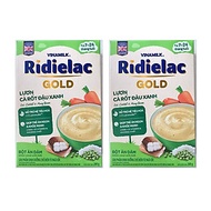 Bộ 2 Bột Ăn Dặm Vinamilk Ridielac Lươn Cà Rốt Đậu Xanh (200g/ Hộp)