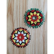 Beaded Coasters Coaster Cup Coaster Set