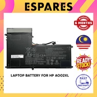 LAPTOP Battery for HP AO02XL AO02030XL J5N62UT HSTNN-LB5O J4M73PA ABG A002XL 728250-421 HSTNN-IB5O H