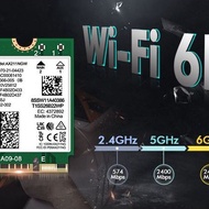 Intel Wifi Card AX211NGW – Wifi 6E 2400Mbps Bluetooth 5.2/5.4 M.2 2230 CNVio2