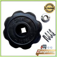 Puteran Oksigen / Kran Valve Oksigen Nitrogen Argon / Handwheel Oksigen