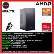 Gaming Office Value PC Desktop AMD RYZEN 5 8600G/ 32GB / 16GB / 1TB / 500GB / RADEON Graphics