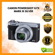 *Ready Stocks* Canon PowerShot G7 X Mark III Digital Camera (Silver)