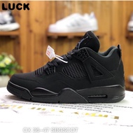 Hot selling item Air Jordan 4 Black Cat Men And Women Basketball Shoes AJ4 Sneakers AJ Sport Shoes C