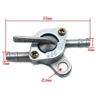 Fuel Open and Close Switch, 2-Head Fuel Tank Lock Valve for Motorcycles with 6mm tube - Nice product