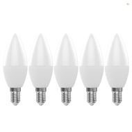 WiFi Smart Bulb RGB+W+C LED Candle Bulb 5W E12 Dimmable Light Phone APP SmartLife/Tuya Remote Contro