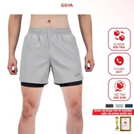 [GOYA X SVIP] GOYA FLOW Men's 2-Layer Running Sports Pants 2026 - Muscle Support, Friction Reduction