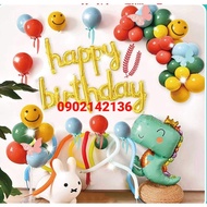 Birthday Decoration Set with 7 Branch Pillars