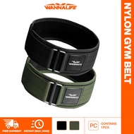 WANNAFIT Nylon Gym Belt | Gymbelt Gym Fitness Squat ProtectorNilon | Gym & Fitness Accessories