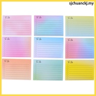 9 Books Block Office Study Message Memo Colorful Pads Scrapbook Index Card Mini Pastel Stickers Dail