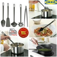 FULLÄNDAD IKEA  / 5-piece kitchen utensil set / grey / senduk / sudip / penyepit